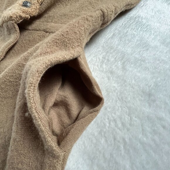 Anthropologie Moth Wool Cardigan Sweater Medium Pockets Button Front Cottagecore - Picture 5 of 13